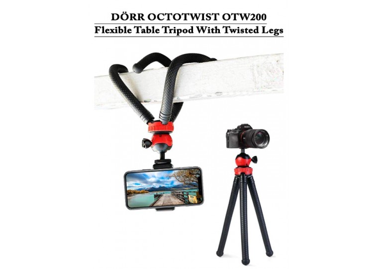 Brilliant OCTOTWIST OTW200 Flexible Table Tripod With Twisted Legs